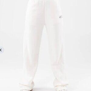 Alphalete Fleece Sweatpant - Lace White